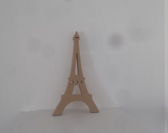 Eiffel tower decor, Eiffel tower hard cardboard or wood, Eiffel tower wall decor