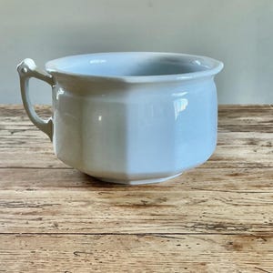 Antique Johnson Brothers Ironstone Chamber Pot