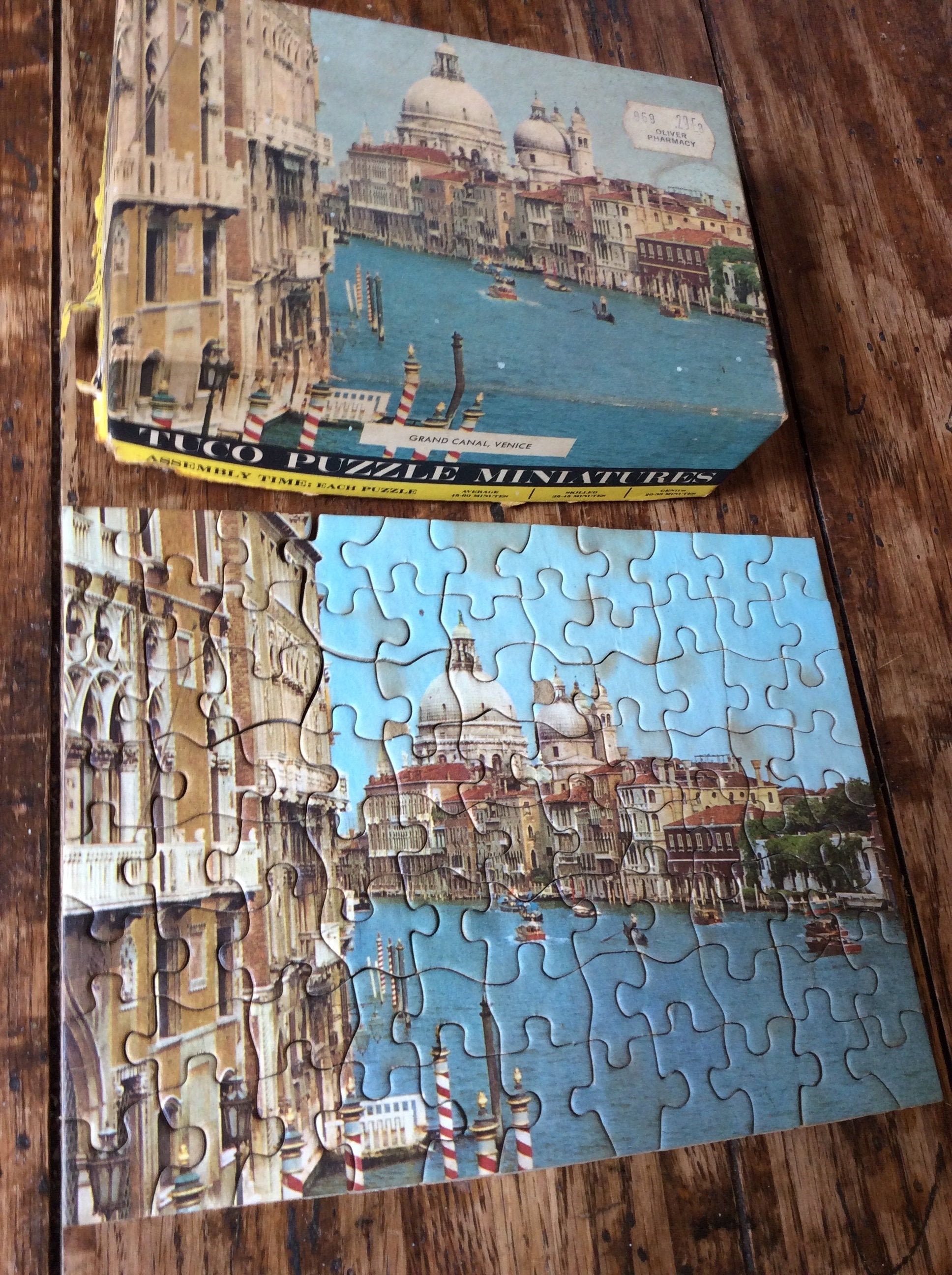 Jigsaw Vatos Burano Island Venice Canal Sealed Jigsaw Puzzle 1000 Pieces Brand New Gift 
