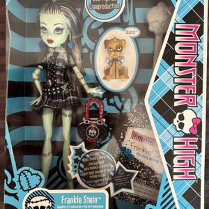 Boneca Monster High Frankie Stein Booriginal Creeproduction 2024 - Estilo G1 Nova na Caixa