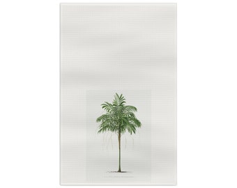 Vintage Palm Tree Tea Towel