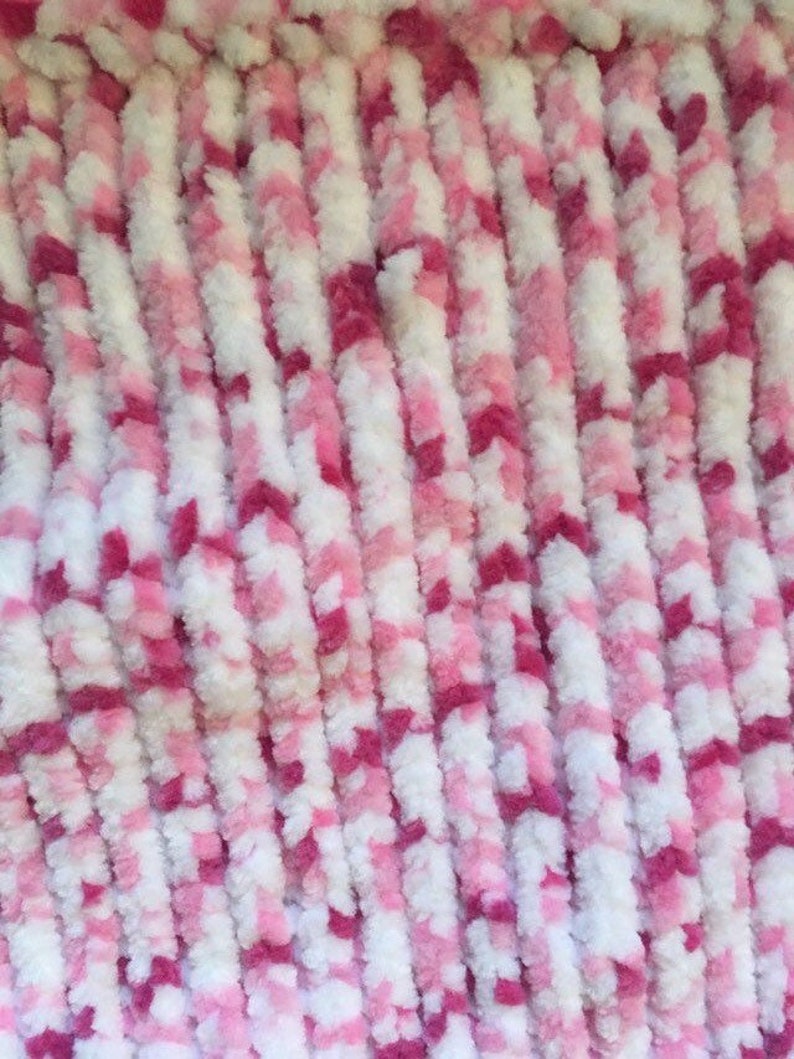 Cowl Head Scarf Hooded Scarf in Pink and White Infinity Scarf