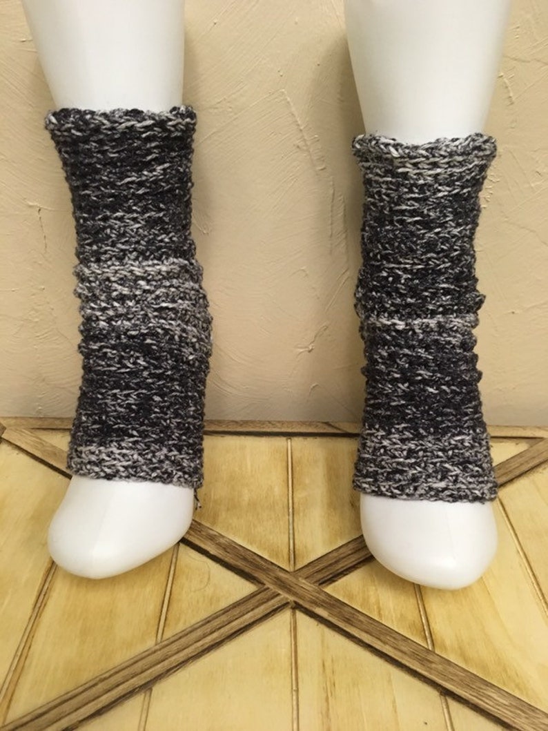 Yoga Socks in Granite Black Ombre Cotton