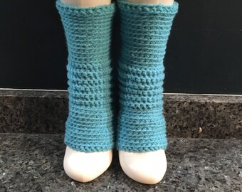 HEAT WAVE Yoga Socks in Aquamarine Blue -- for Yoga, Dance, Pilates