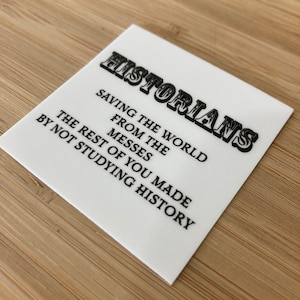 Historians: Saving the World
