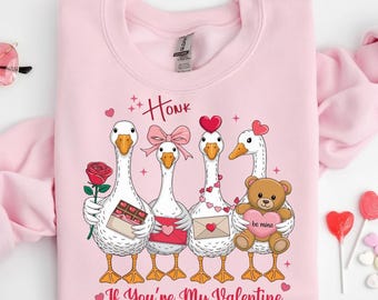 Roze valentijnsgans png: schattige hartgans, grappige 'dwaze gans'-vibe. Perfect shirtontwerp + sublimatieprint.
