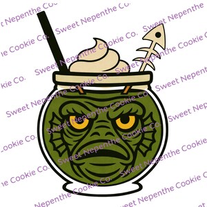 Creature Tiki Cup STL File | Halloween Cookie Cutter (Digital Download)