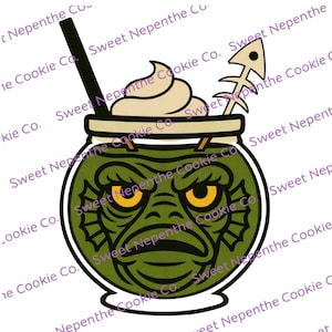 Creature Tiki Cup Cookie Cutter | Spooky Tiki Design | 3 Sizes | PLA Printed