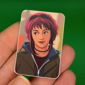 Ramona Flowers die cut vinyl decal, from the Scott Pilgrim collection