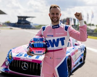 Macacão de corrida de kart personalizado, padrão CIK/FIA nível 2, estampa por sublimação, todos os tamanhos.
