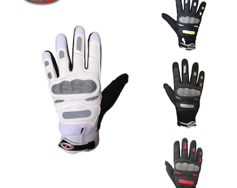 Guantes de moto hechos a mano para hombre / Guantes de cobre para motocicleta