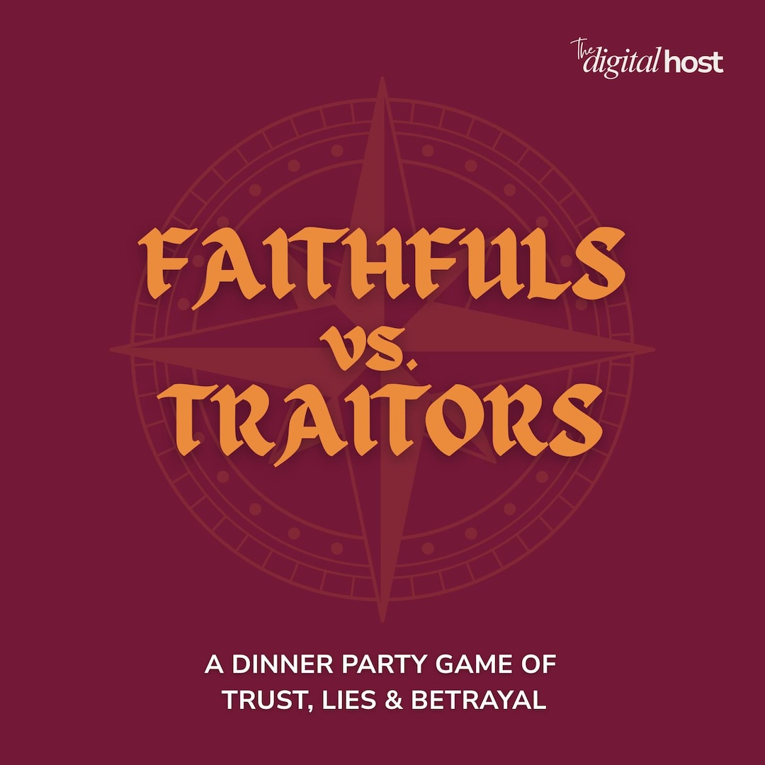 Traitors Party Game for Dinner Parties | Printable Murder Mystery ...