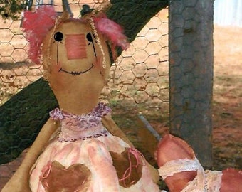 Primitive Open Heart Annie E Pattern