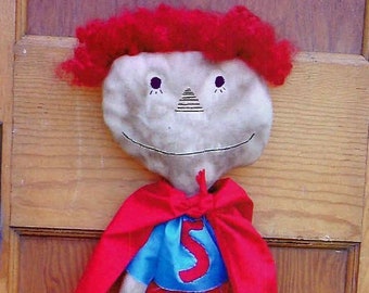 Primitive Andy Super Hero Andie E Pattern