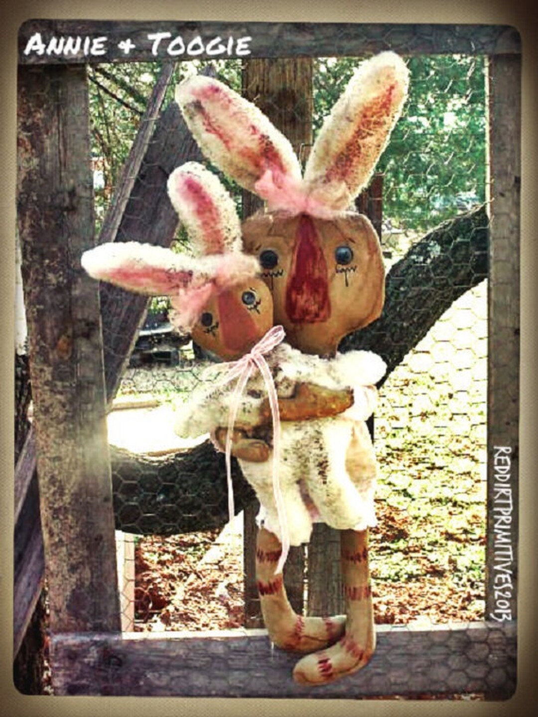 Primitive Annie and Toogie E Pattern - Etsy