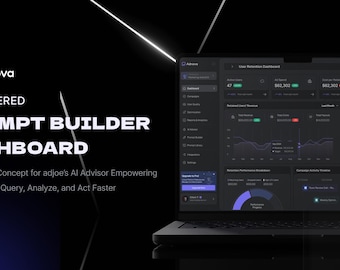 Adnova - KIT d'interface utilisateur pour tableau de bord marketing basé sur l'IA