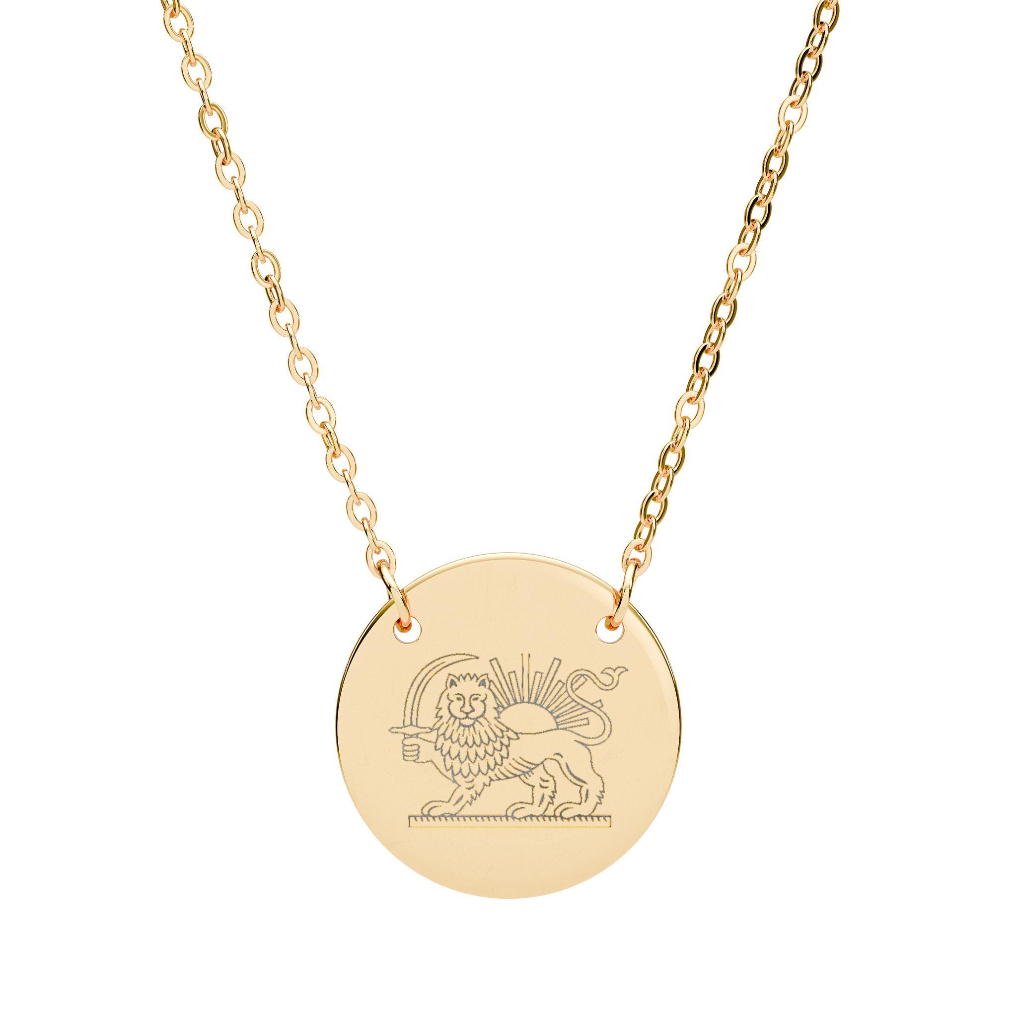 Pendentif Art Nouveau Vercingétorix Plaqué Or Murat Signé