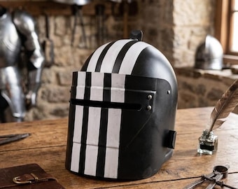 Killa Inspired Helmet Steel Tactical Armor Cosplay Airsoft LARP Wearable Display Collectible Helmet