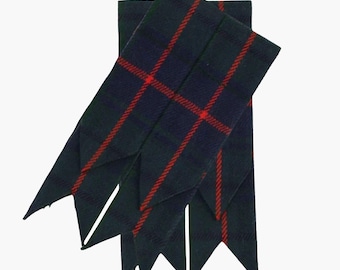 Accessori per kilt tartan moderno Davidson: giarrettiera per calze scozzesi delle Highlands