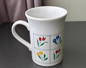 Vintage 1990s Staffordshire Kiln Craft Mug