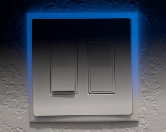 Light Switch Cover Glow in The Dark, Multiple Sizes