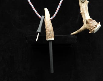Survivalketting met Fire Steel Firestarter