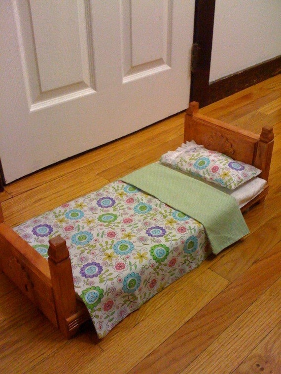 Items similar to American Doll BED on Etsy