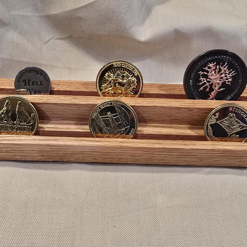 Challenge Coin Display Stand - Etsy