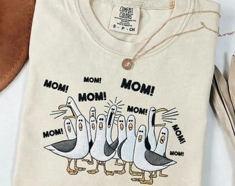 Embroidered Disney Seagulls Mom Shirt, Disney Finding Nemo Seagulls, Disney Mom Sweatshirt, Mother's Day Gift