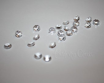 400 Crystal Clear Confetti Wedding Party Diamonds