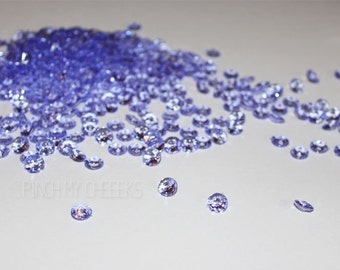 100 Purple Confetti Party Diamonds Perfect for your Frozen Party bachelorette Party Quinceanera Wedding