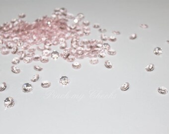 400 Blush Pink Baby Pink Light Pink Confetti Wedding Party Diamonds