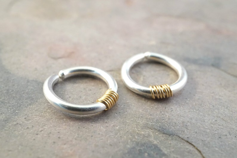 18 Gauge Surgical Steel Hoop Earrings You Choose Wire Color - Etsy