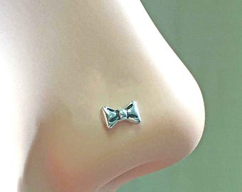 Cute Bow Nose Ring Nose Stud