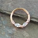 Rose Gold Septum Ring Rose Gold Daith Piercing Rook Earring Hoop 