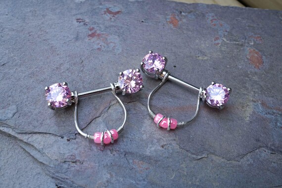 Sparkly nipple rings deals