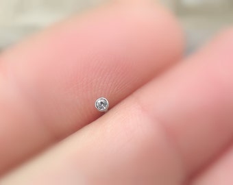 Tiny Nose Stud Crystal Nose Stud Nose Ring