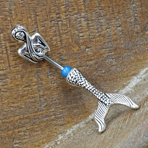 Mermaid Belly Button Jewelry Ring In-N-Out Gift for Teens image 3