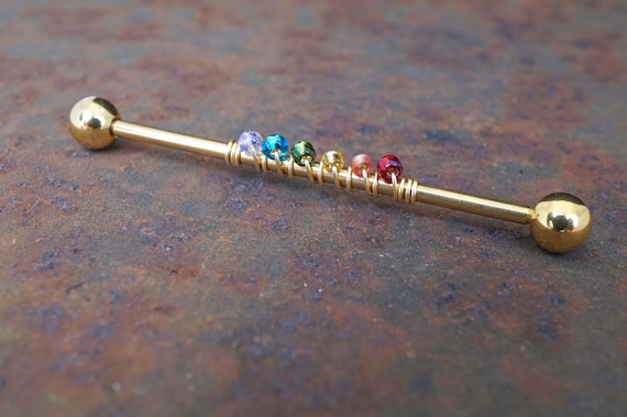 14 gauge industrial barbell online