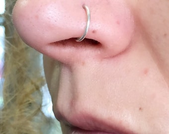 Nose Hoop Septum Hoop Nose Ring 16 18 20 Gauge