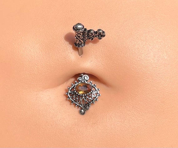 Skeleton belly button ring store