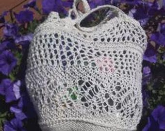 RANDOM lace pocket tote:PDF