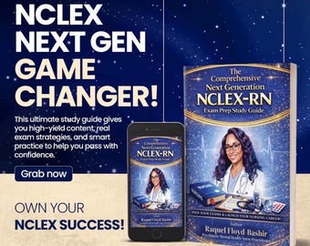 Complete Digital Download for Next Gen NCLEX-RN Exam Prep Study Guide