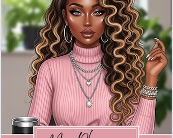Undated Digital Planner | Girl Boss Edition, iPad & GoodNotes (Digital Download)