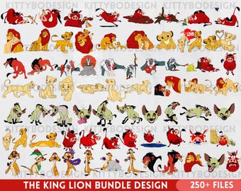 Mega Lion King SVG Bundle: Simba, Hakuna Matata (Digital Download)