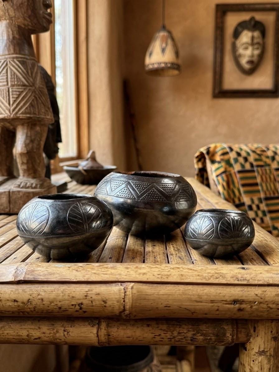 Vintage African Clay Pot - Etsy