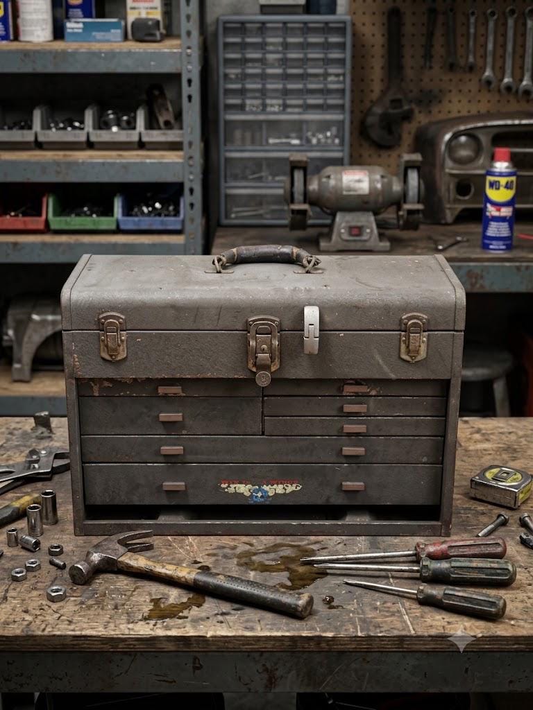 Kennedy Tool Box Vintage - Etsy