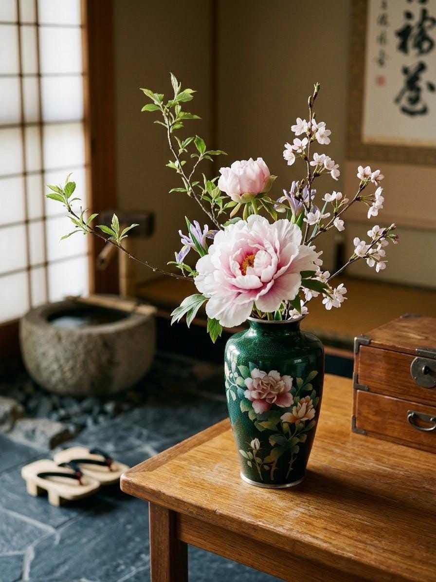 Pink Japan Vase - Etsy