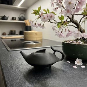 Wang Yinxian Chinese Pottery Teapot Yixing Zisha clay tiny size