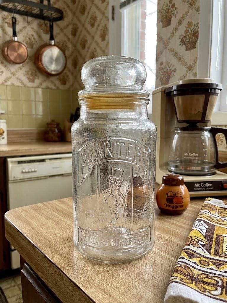 Vintage Planters Peanuts Jar - Etsy